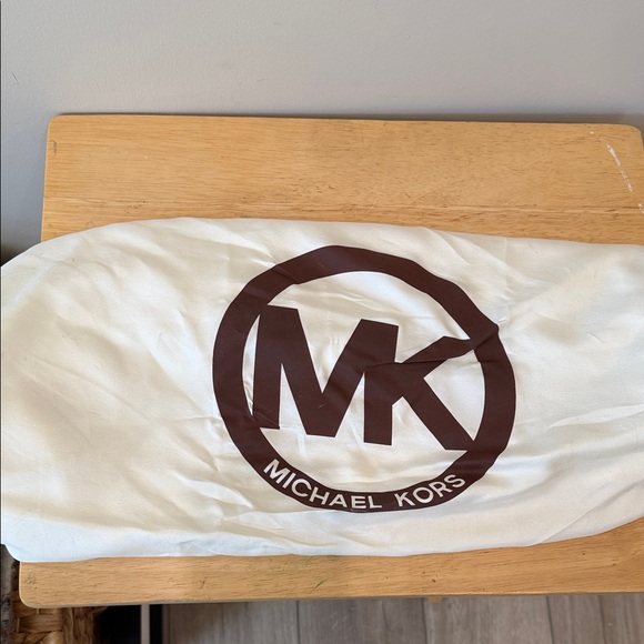 Michael Kors Dark Green Satchel with Gold Accents - Picture 6 of 6